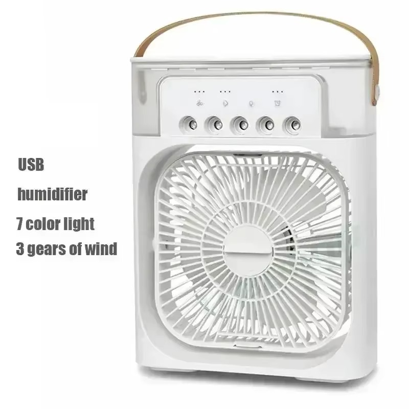 3-in-1 Mini Air Cooler Fan β Portable AC, Humidifier & LED Night Light π¬οΈβ¨