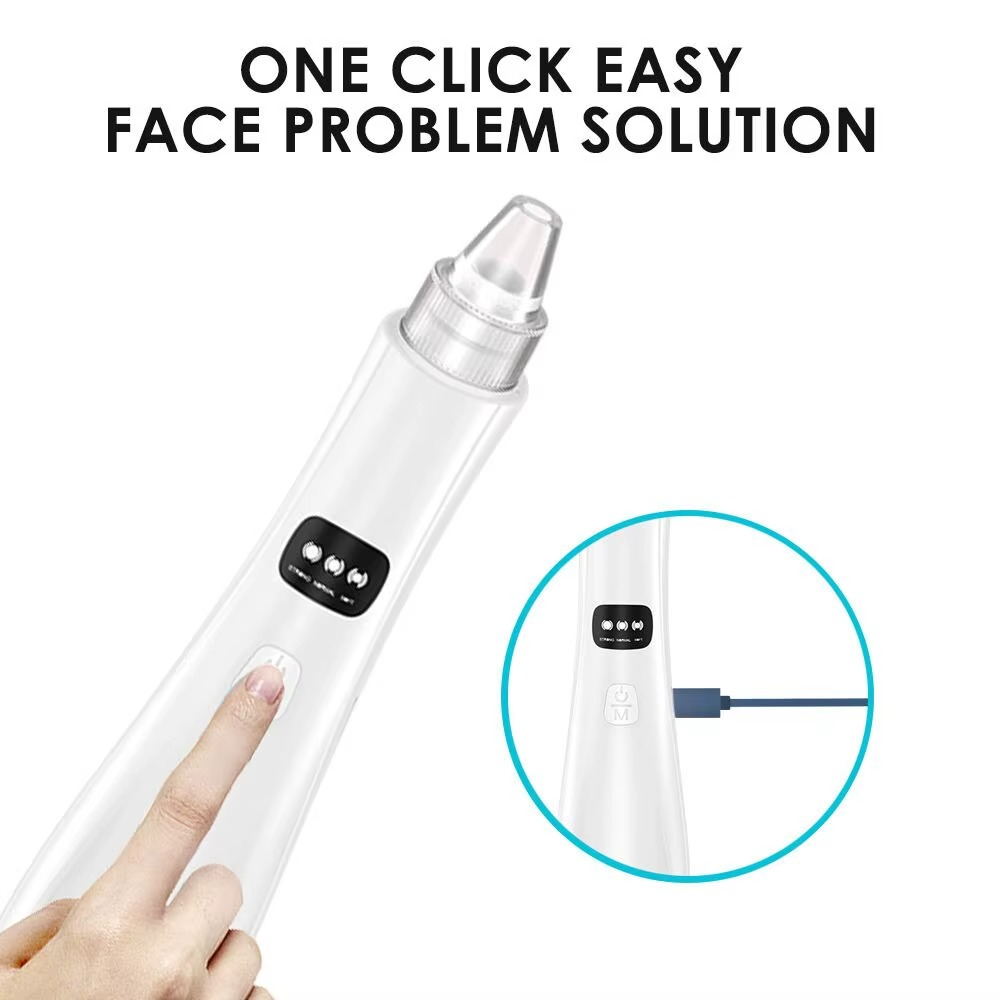 3-Mode Face Cleansing Vacuum – Blackhead Remover & Skin Cleaner ✨💆‍♀️