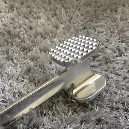 Heavy Duty Meat Tenderizer Hammer – Double-Sided Aluminum Mallet