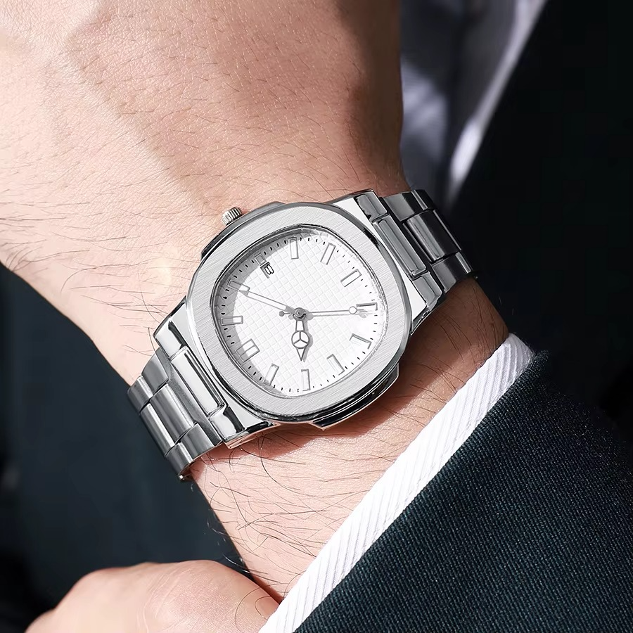 Luxury Men’s Quartz Watch – Casual Business Style ⌚✨