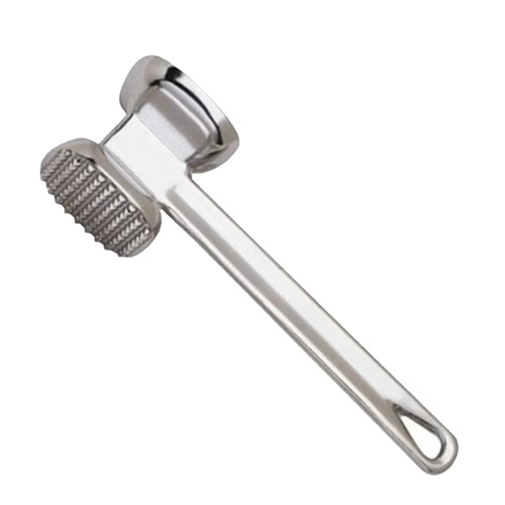 Heavy Duty Meat Tenderizer Hammer – Double-Sided Aluminum Mallet