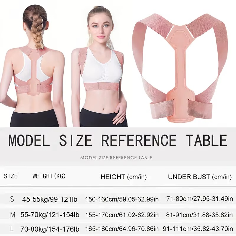 Invisible Breathable Posture Corrector – Adjustable Back Support Belt 💪✨