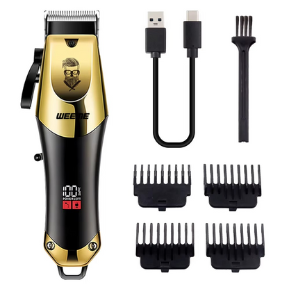 T9 Vintage Men’s Hair Clipper Kit – Rechargeable Trimmer & Nose Hair Groomer ✂️✨