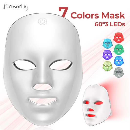 7-Color LED Facial Mask – Anti-Wrinkle Skin Rejuvenation Tool ✨